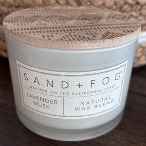 Sand + Fog Lavender Musk Natural Wax Candle